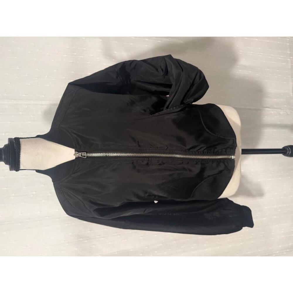 CISONO LOS ANGELES WOMEN'S SHORT JACKET BLACK WITH MINT LINING SIZE MEDIUM